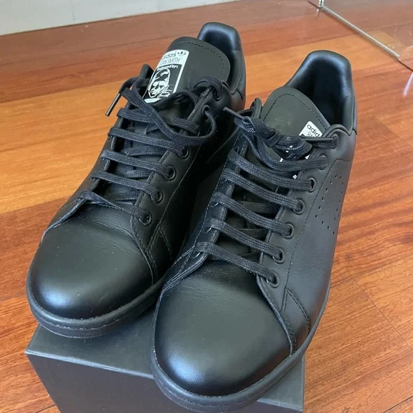 Adidas Stan Smith RAF Simons Core Black - Picture 6 of 7